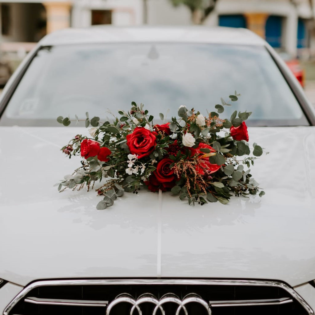 Bridal car deco - Kesed creates
